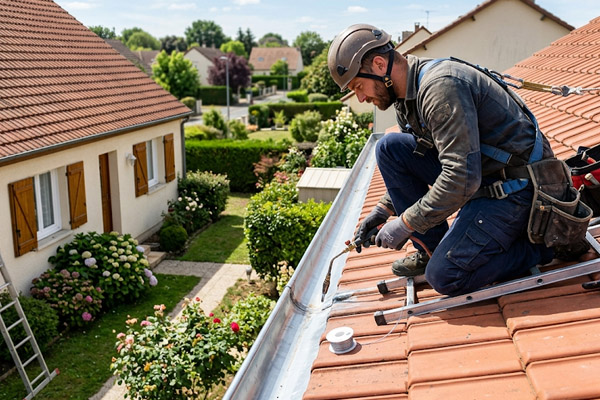 Travaux de zinguerie et couverture de toiture
